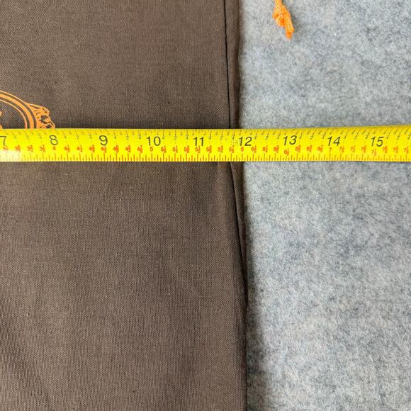 Tod's Designer Dust Bag Brown Drawstring Closure Storage Protection 12”W x 15”H - Picture 5 of 6